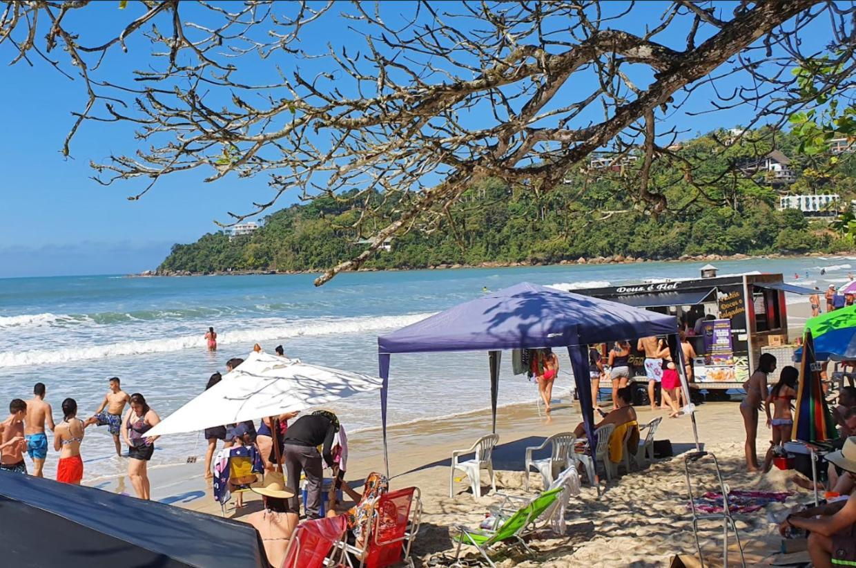 Apartamento A 30 Metros Da Praia Das Toninhas ウバトゥバ エクステリア 写真